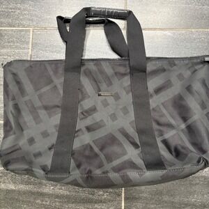 Burberry Fragrances Tote Bag Travel Carry On Luggage Black‎ Geometric